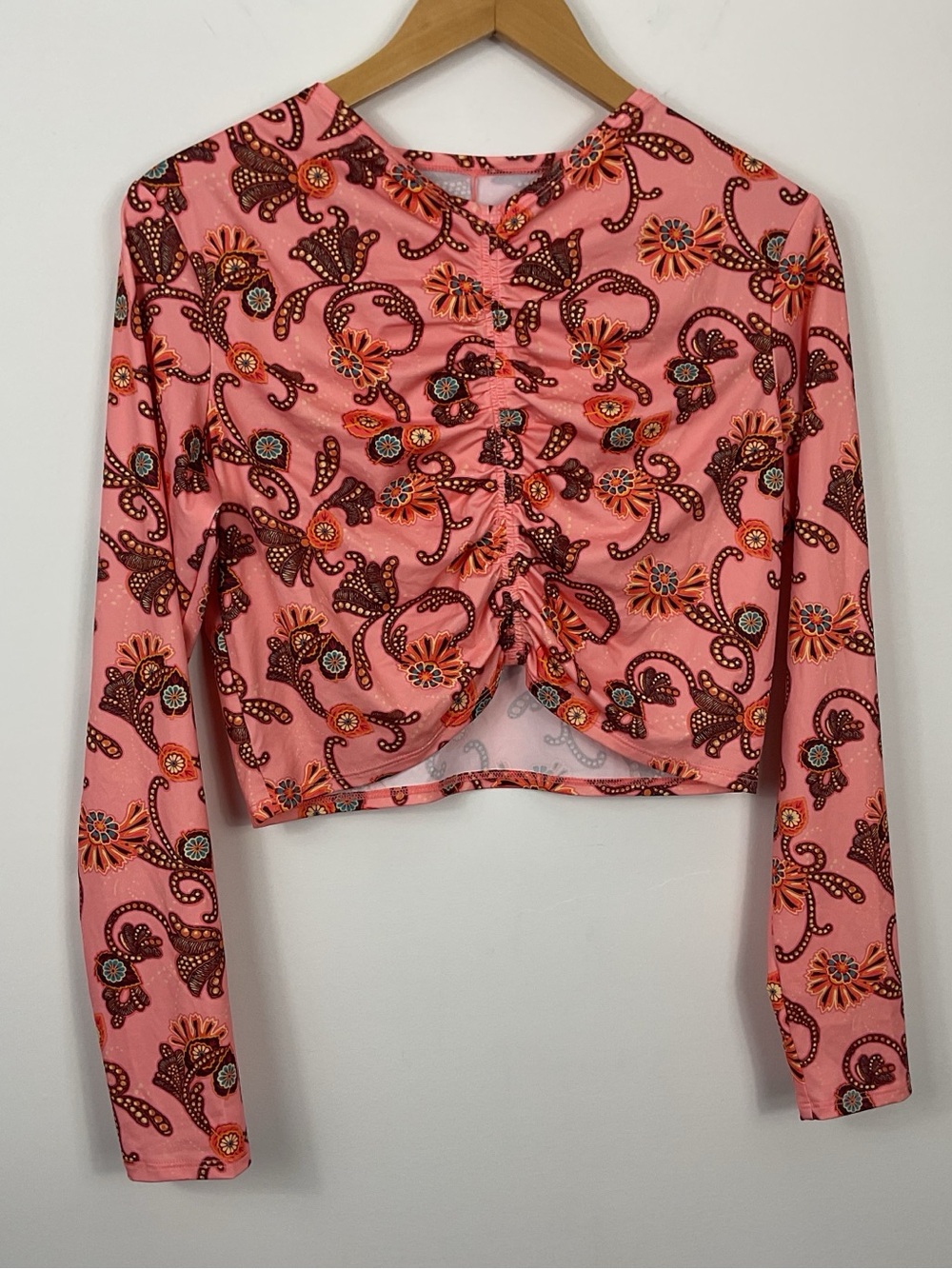A.L.C. Ansel Rash Guard Swim Top Womens Size XL